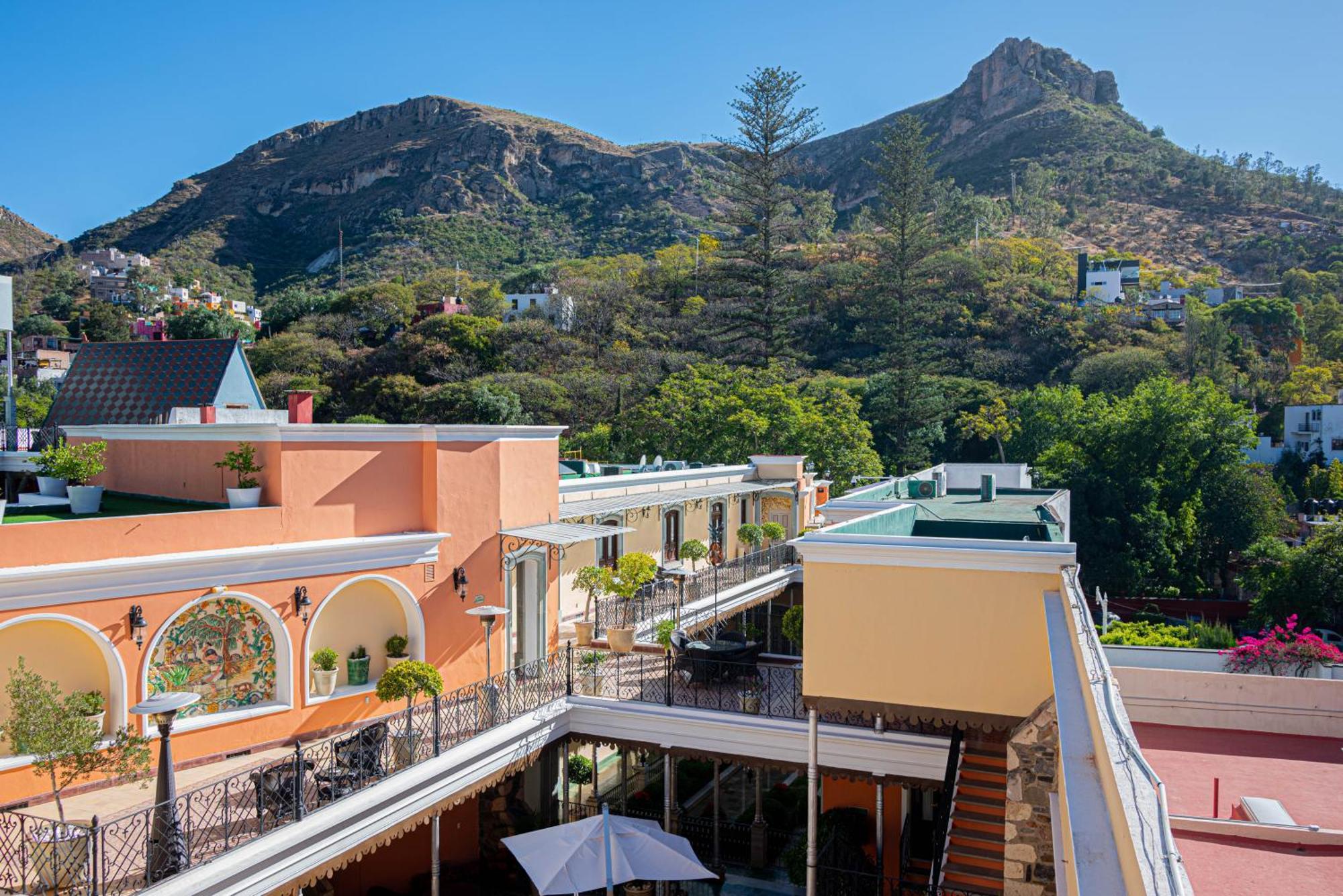 Villa Maria Cristina Hotel Guanajuato Dış mekan fotoğraf